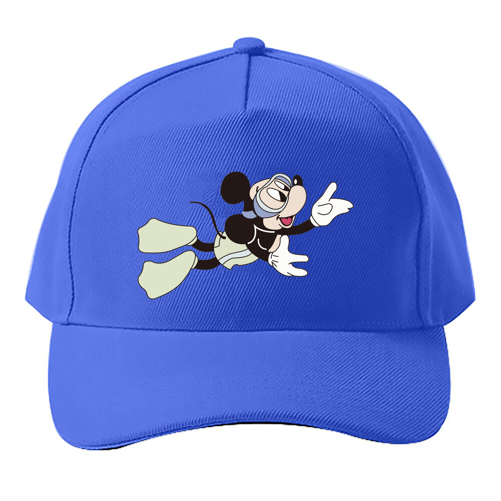 （画像用） ミッキーマウス Mickey Mouse ベースボールキャップ 綿100％ 男女兼用 帽子 スポーツ